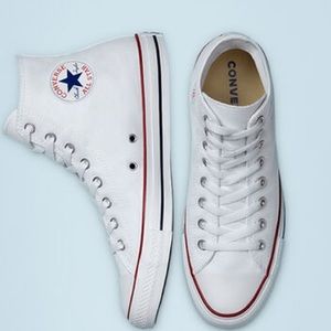 White High Top Converse
